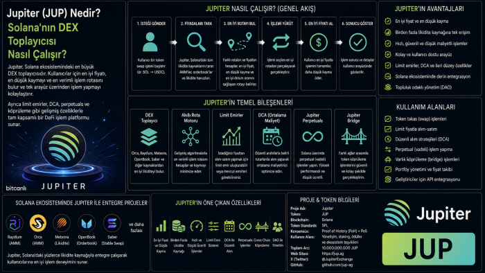 Jupiter (JUP) Nedir? Solana'nın DEX Toplayıcısı Nasıl Çalışır?